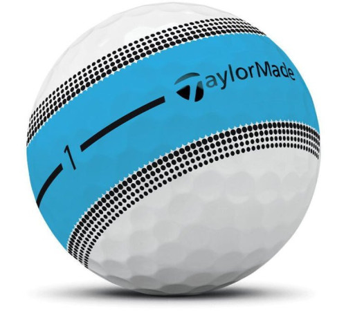 М'ячі для гольфу Taylor Made Tour Response Stripe Multi 2025 12 шт, різнокольорові