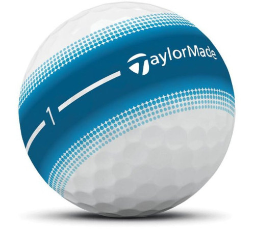 М'ячі для гольфу Taylor Made Tour Response Stripe Multi 2025 12 шт, різнокольорові