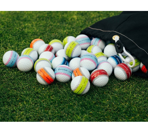 М'ячі для гольфу Taylor Made Tour Response Stripe Multi 2025 12 шт, різнокольорові