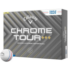 М'ячі для гольфу Callaway Chrome Tour Triple Diamond 2025 12 шт, білі