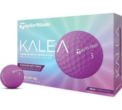 М'ячі для гольфу Taylor Made Kalea 2022 12 шт, фіолетові