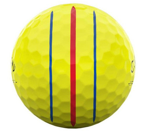 М'ячі для гольфу Callaway ERC Soft 2025 12 шт, жовті