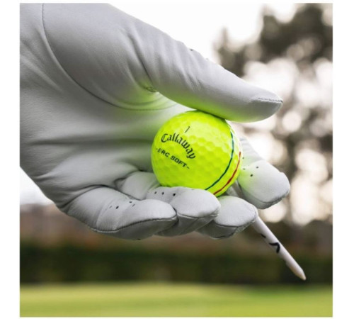М'ячі для гольфу Callaway ERC Soft 2025 12 шт, жовті
