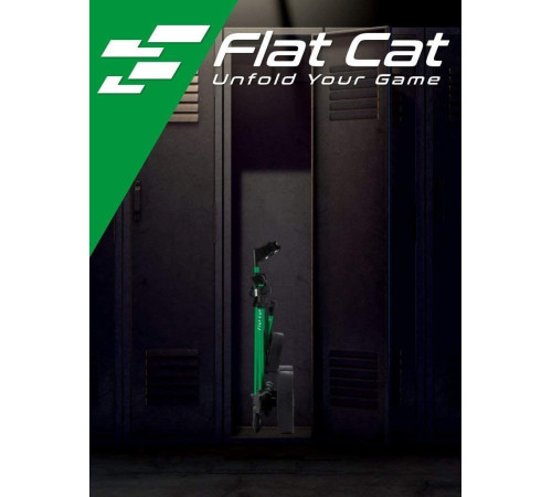 Гольф-кар Flat Cat Tigerline Elektryk зелений Гольф-кар Flat Cat Tigerline Elektryk зелений