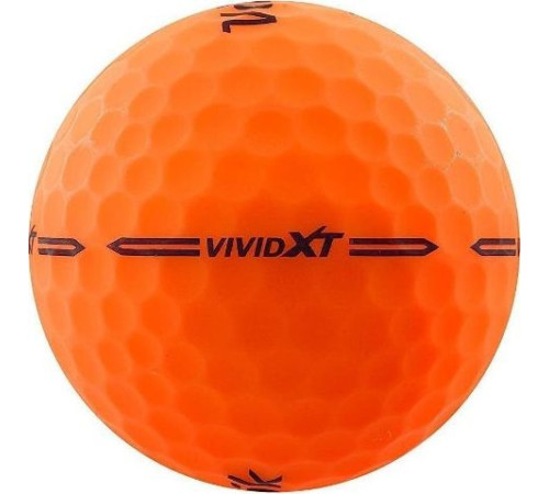М'ячі для гольфу Volvik Vivid XT 12 шт, помаранчеві М'ячі для гольфу Volvik Vivid XT 12 шт, помаранчеві