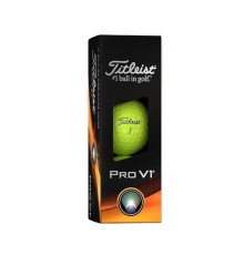 М'ячі для гольфу Titleist Pro V1 3 шт, жовті