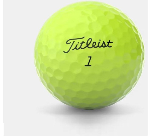 М'ячі для гольфу Titleist Pro V1 3 шт, жовті