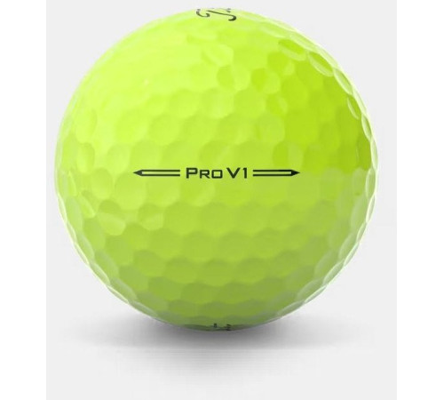 М'ячі для гольфу Titleist Pro V1 3 шт, жовті