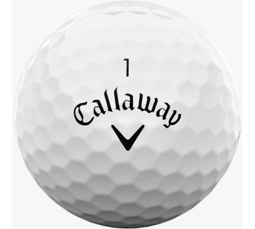М'ячі для гольфу Callaway Warbird 12 шт, білі