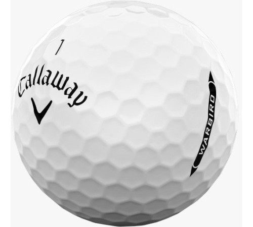 М'ячі для гольфу Callaway Warbird 12 шт, білі