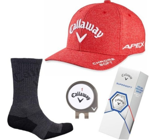 Набір для гольфу Callaway Golfisty E03, різнокольоровий