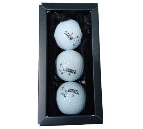 М'ячі для гольфу Premier Glow Night Eagle Led 3 шт, білі