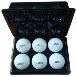 М'ячі для гольфу Premier Glow Night Eagle Led 6 шт, біло-рожеві