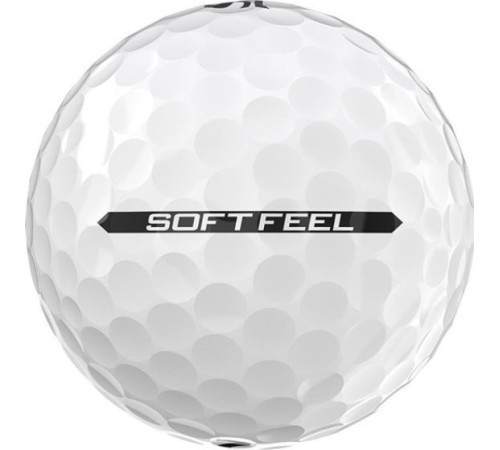 М'ячі для гольфу Srixon Soft Feel 12 шт, білі