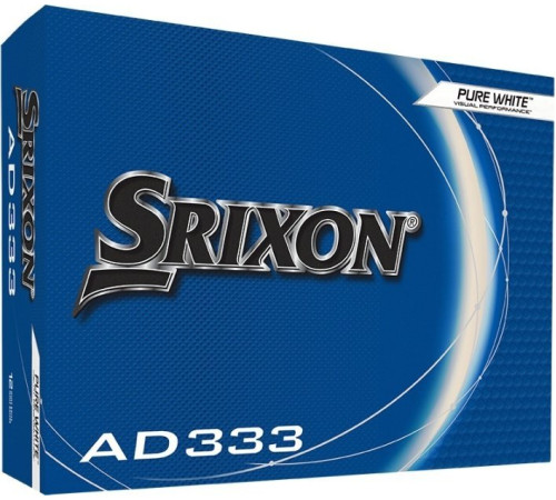 М'ячі для гольфу Srixon AD333 12 шт, білі