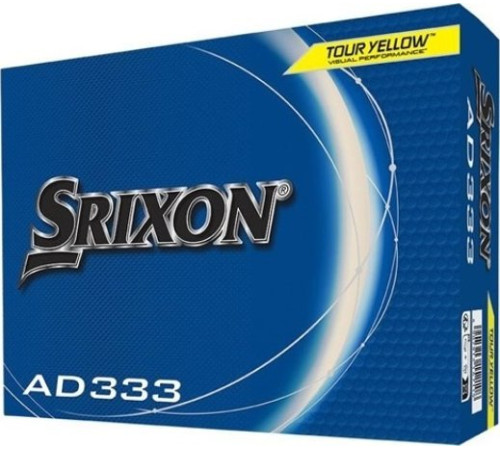 М'ячі для гольфу Srixon AD333 12 шт, жовті