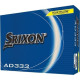 М'ячі для гольфу Srixon AD333 12 шт, жовті