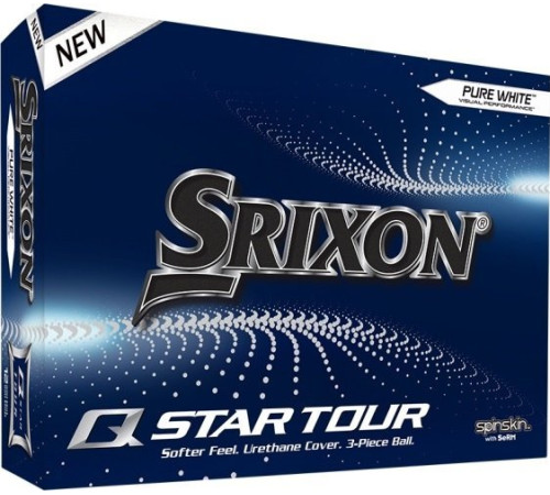 М'ячі для гольфу Srixon Q-Star Tour5 12 шт, білі