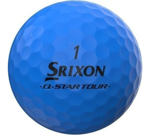 М'ячі для гольфу Srixon Q-Star Tour Divide 12 шт, жовто-блакитні