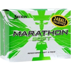 М'ячі для гольфу Srixon Marathon 24 шт, білі