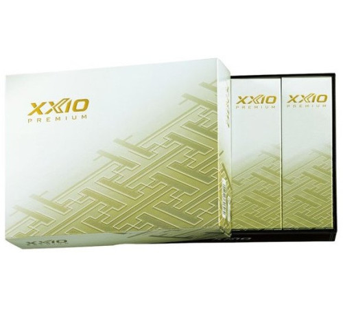 М'ячі для гольфу XXIO PREMIUM GOLD 2022 12 шт, білі