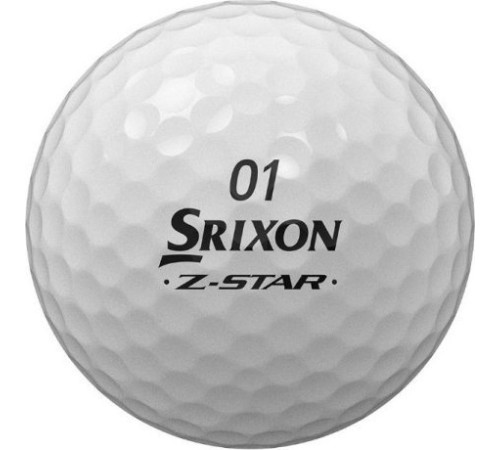 М'ячі для гольфу Srixon Z-Star Divide 12 шт, біло-жовтий
