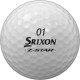 М'ячі для гольфу Srixon Z-Star Divide 12 шт, біло-жовтий