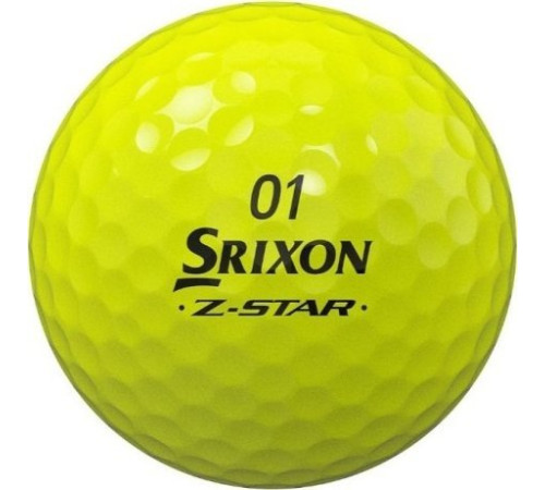 М'ячі для гольфу Srixon Z-Star Divide 12 шт, біло-жовтий