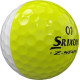М'ячі для гольфу Srixon Z-Star Divide 12 шт, біло-жовтий