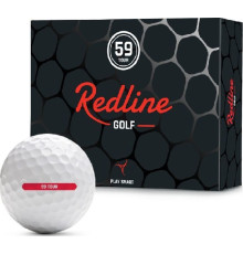 М'ячі для гольфу Redline 59 Tour 12 шт, білі