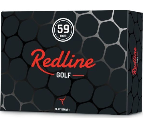 М'ячі для гольфу Redline 59 Tour 12 шт, білі