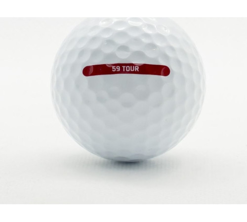 М'ячі для гольфу Redline 59 Tour 12 шт, білі