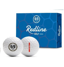 М'ячі для гольфу Redline 69 Tour 12 шт, білі