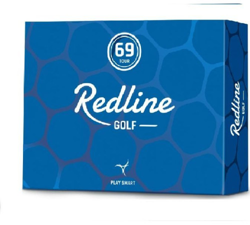 М'ячі для гольфу Redline 69 Tour 12 шт, білі