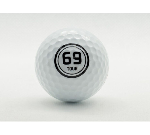 М'ячі для гольфу Redline 69 Tour 12 шт, білі
