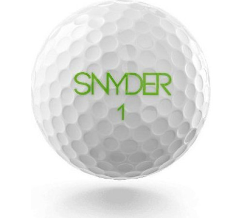 М'ячі для гольфу Snyder SNY PRO 12 шт, білі