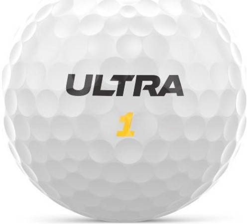М'ячі для гольфу Wilson ULTRA Distance 15 шт, жовті М'ячі для гольфу Wilson ULTRA Distance 15 шт, жовті