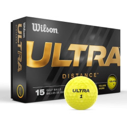 М'ячі для гольфу Wilson ULTRA Distance 2023 15 шт, жовті