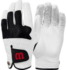 Рукавички для гольфу Wilson Advantage MLH р. XL, біло-чорні