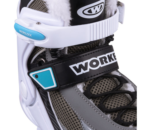 Зимові ковзани з хутром WORKER Gris - 43 Зимові ковзани з хутром WORKER Gris - 43