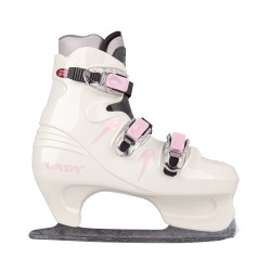 Ковзани Spartan Lady - White-Pink - 39 - білий/рожевий