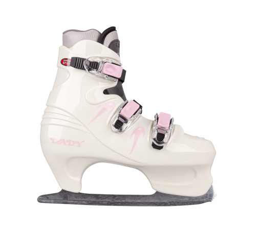 Ковзани Spartan Lady - White-Pink - 36 - білий/рожевий Ковзани Spartan Lady - White-Pink - 36 - білий/рожевий