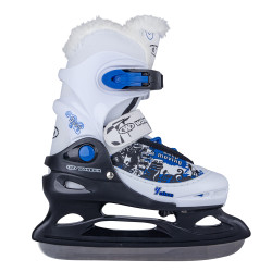Дитячі ковзани WORKER Izaky Pro – з хутром - L - 38-41 р - білий