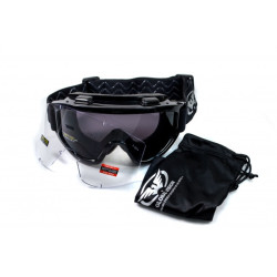 Окуляри лижні Global Vision Wind-Shield KIT Anti-Fog, змінні лінзи 2 шт.