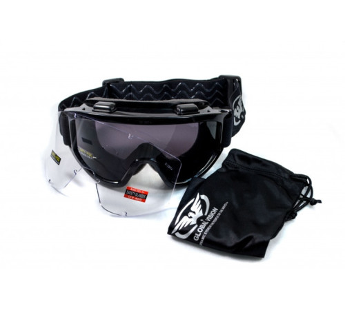 Окуляри лижні Global Vision Wind-Shield KIT Anti-Fog, змінні лінзи 2 шт.