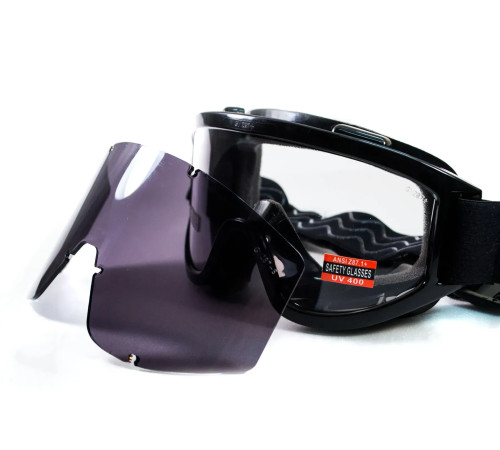 Окуляри лижні Global Vision Wind-Shield KIT Anti-Fog, змінні лінзи 2 шт.