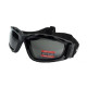 Окуляри лижні з ущільнювачем Global Vision Trip, чорні