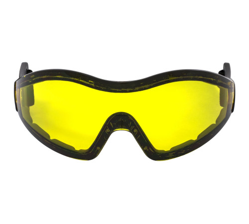 Окуляри захисні з ущільнювачем Global Vision Z-33 (yellow) Anti-Fog, жовті