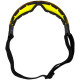 Окуляри захисні з ущільнювачем Global Vision Z-33 (yellow) Anti-Fog, жовті