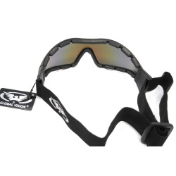 Окуляри лижні з ущільнювачем Global Vision Z-33 (G-Tech™ blue) Anti-Fog, сині